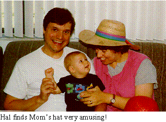 Hal with Mom and Dad